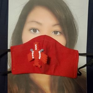 Child Removable Pixel Plane Face Mask